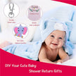 Elephant Party Theme Birthday Decoration Suit – Baby Shower & Kids Birthday Scene Layout Kit