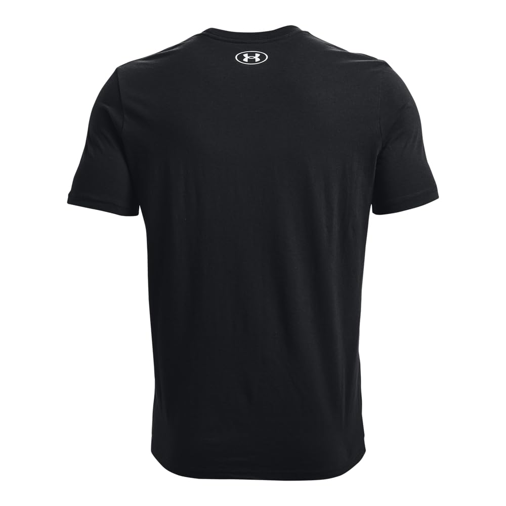 Under Armour Men's Sportstyle Logo Short Sleeve T Shirt, (001) Black / / White, 3X-Large 🍁 All In One Marketplace Canada