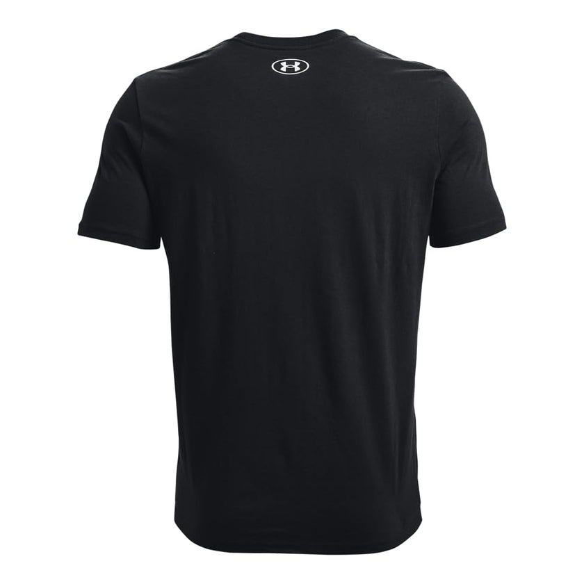 Under Armour Men's Sportstyle Logo Short Sleeve T Shirt, (001) Black / / White, 3X-Large 🍁 All In One Marketplace Canada