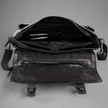 MET Premium Leather Laptop Bag. Messenger Briefcase with Detachable Shoulder Strap