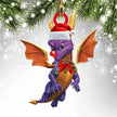 Dinosaur Dragon Egg Christmas Decorations Pendant Acrylic