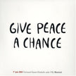 Give Peace a Chance