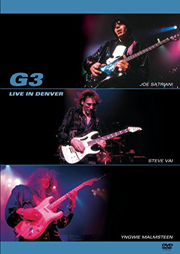 G3 - Live In Denver 2003 (Satriani, Vai & Malmsteen) - DVD (Used)