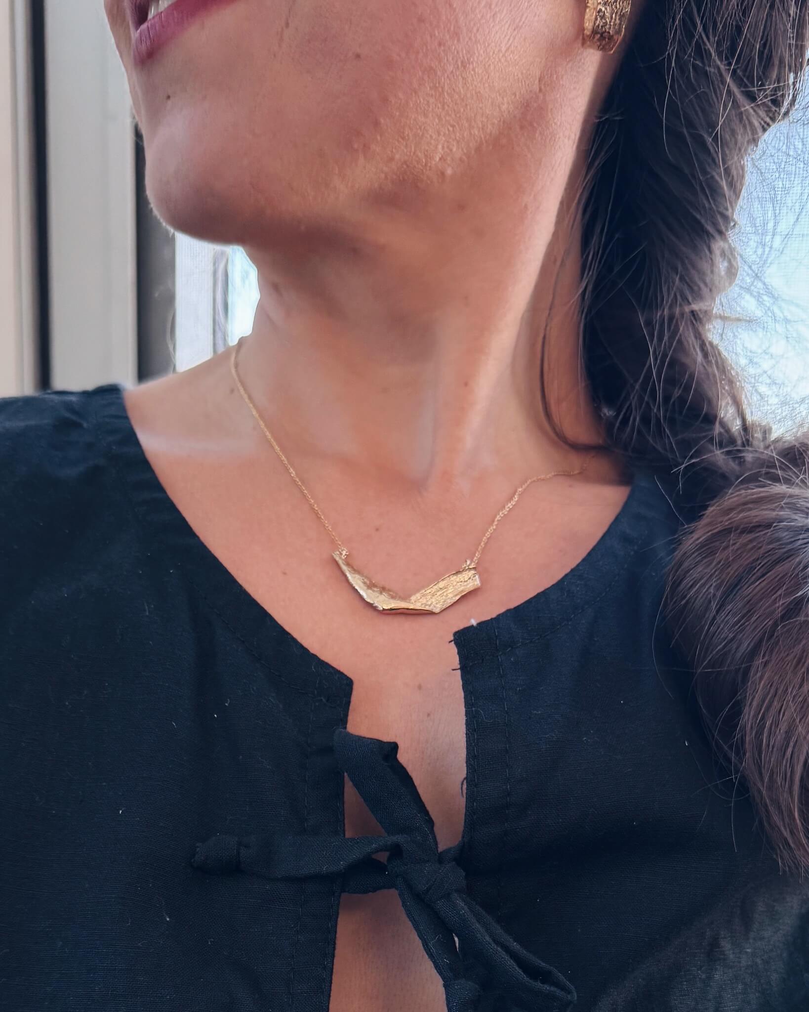 J’ai la banane – Collier femme fait à la main