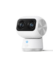 eufy Security Indoor Cam S350, Dual Cameras, 4K UHD Resolution Security Camera with 8× Zoom and 360° PTZ, Human/Pet AI, Ideal for Baby Monitor/Pet Camera/Home Security, Dual-Band Wi-Fi 6, Plug in 🍁 All In One Marketplace Canada