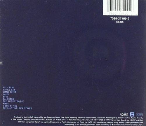 Joni Mitchell / Blue - CD (Used)