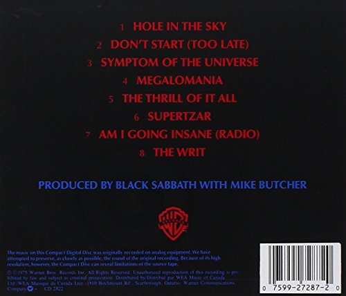 Black Sabbath / Sabotage - CD (Used)