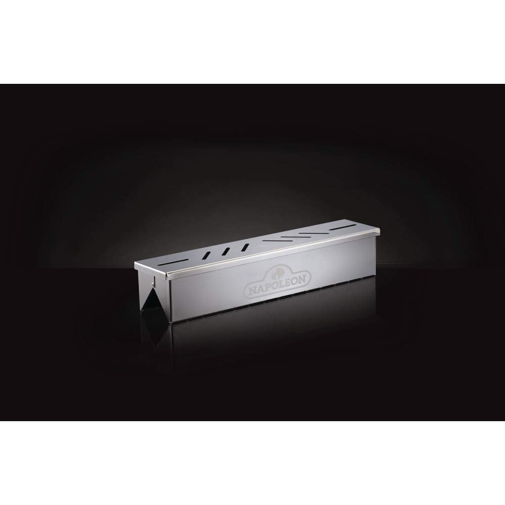 Napoleon Stainless Steel Smoker Box 67013 Add Smoky Flavor to BBQ, Easily Turn Gas Grill Into Smoker, Add Wood Chips or Chunks to Smoke Food on Barbecue 🍁 All In One Marketplace Canada