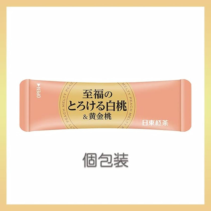 Nitto White Peach & Yellow Peach Tea [Best Before Date: 2027.02]