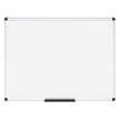 VIZ-PRO Magnetic White Board, Dry Erase Board 24 X 18 Inches, Whiteboard with Silver Aluminium Frame 🍁 All In One Marketplace Canada