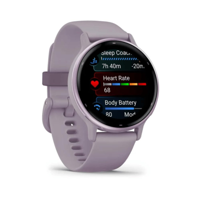 Garmin vívoactive 5, Health and Fitness GPS Smartwatch, AMOLED Display, Up to 11 Days of Battery, Orchid 🍁 All In One Marketplace Canada