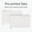 Pendaflex File Folders - Ivory/White Colour File Organizers, 1/2 Cut Tab, Legal Size, Durable Paper Stock, 100/Box, Ideal for Office, Home, and School Organization 🍁 All In One Marketplace Canada