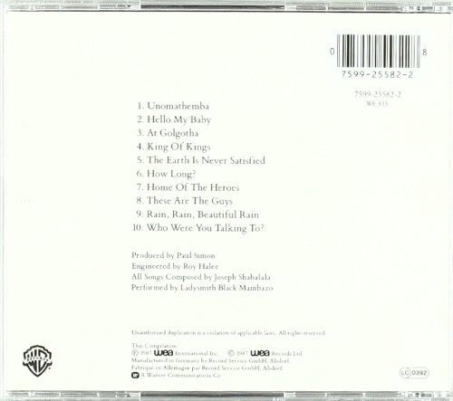 Ladysmith Black Mambazo / Shaka Zulu - CD (Used)