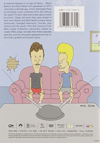 Beavis & Butt-Head: The Mike Judge Collection Volume 1 - DVD