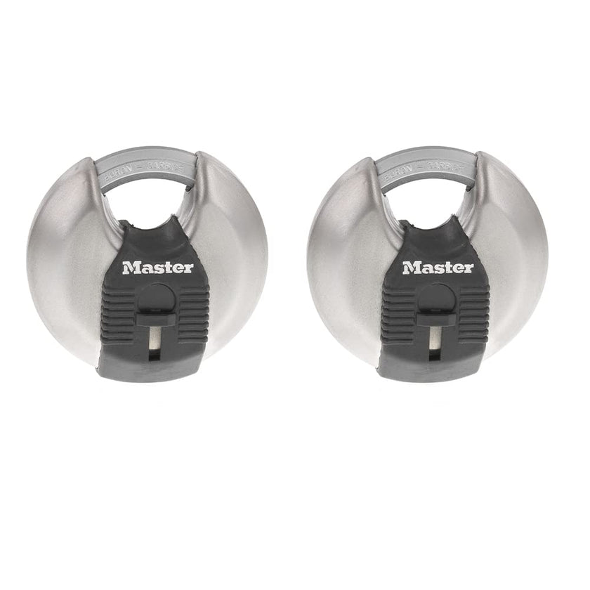 MASTERLOCK Disc Padlock (2 Pack), 2-3/4