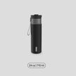 Contigo DualSip 24 oz Water Bottle w/Carry Strap & 2-Way Lid (Drink from Straw or Spout) | Vacuum-Insulated Stainless Steel for Cold Drinks | 100% Leakproof | BPA & Lead-Free | Dishwasher Safe 🍁 All In One Marketplace Canada