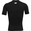 Under Armour mens Armour Heatgear Compression Short-sleeve T-shirt , Black (001)/White , Small 🍁 All In One Marketplace Canada