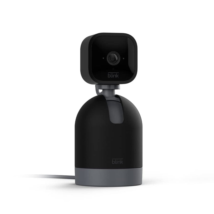 Blink Mini Pan-Tilt Camera (newest model), Rotating indoor plug-in smart security camera, two-way audio, HD video, motion detection, Works with Alexa (Black) 🍁 All In One Marketplace Canada