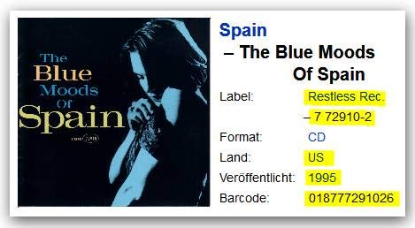 Blue Moods of Spain