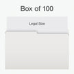 Pendaflex File Folders - Ivory/White Colour File Organizers, 1/2 Cut Tab, Legal Size, Durable Paper Stock, 100/Box, Ideal for Office, Home, and School Organization 🍁 All In One Marketplace Canada