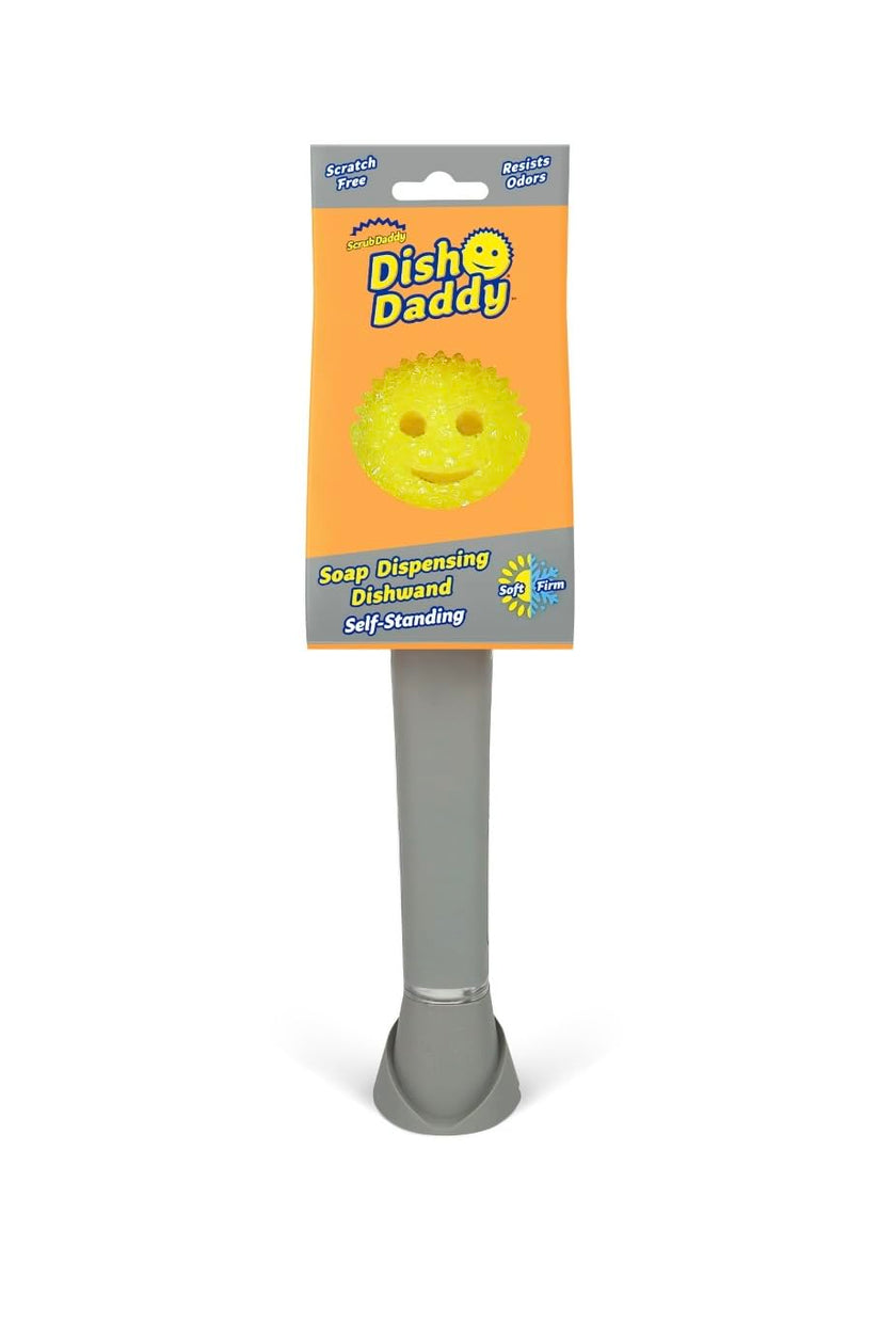 Scrub Daddy Self- Standing Soap Dispensing Dishwand, Silver 🍁 All In One Marketplace Canada