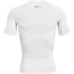 Under Armour Mens Armour HeatGear Compression Short-Sleeve T-Shirt, White (100)/Black, Small 🍁 All In One Marketplace Canada