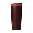 Owala SmoothSip Slider Insulated Stainless Steel Coffee Tumbler, Reusable Iced Coffee Cup, Hot Coffee Travel Mug, BPA Free 20 oz, Black Cherry 🍁 All In One Marketplace Canada