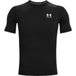 Under Armour mens Armour Heatgear Compression Short-sleeve T-shirt , Black (001)/White , Small 🍁 All In One Marketplace Canada