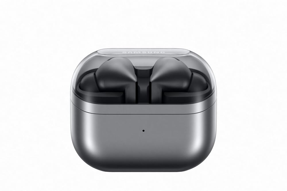 Samsung Galaxy Buds3Pro, Wireless Bluetooth Earbuds with Adaptive Noise Control, Sweat and Water Resistance, AI translator, Hi-Fi Sound, 360 Audio – Silver (CAD Version & Warranty) 🍁 All In One Marketplace Canada