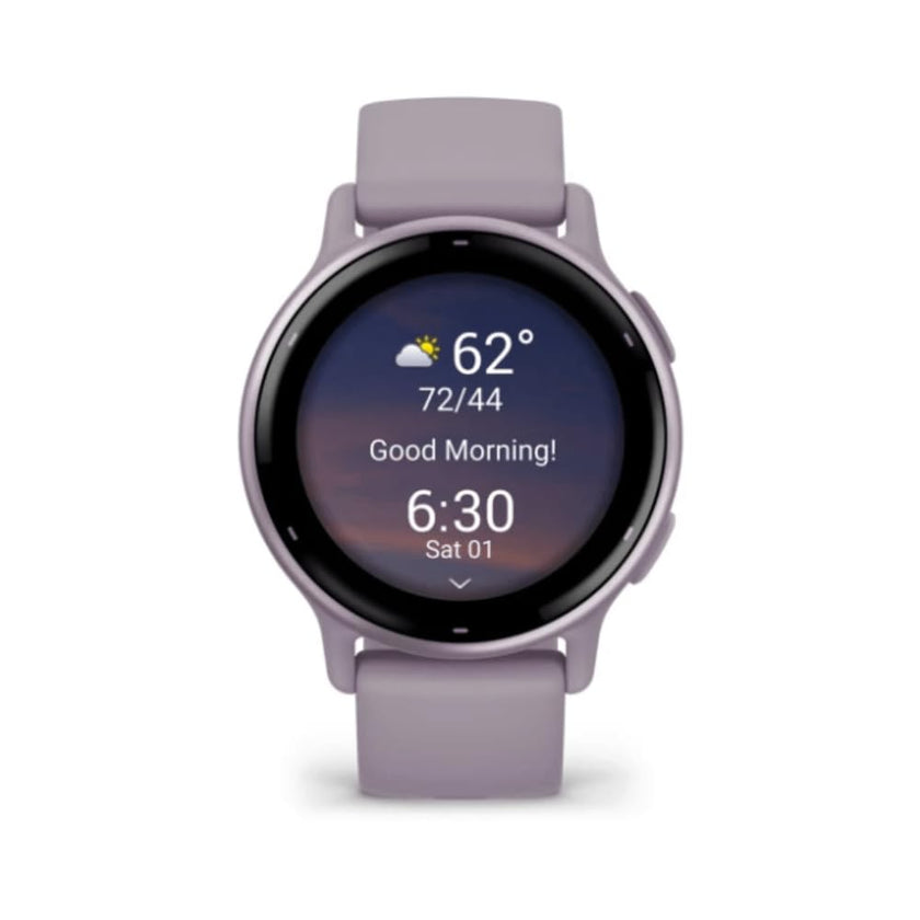Garmin vívoactive 5, Health and Fitness GPS Smartwatch, AMOLED Display, Up to 11 Days of Battery, Orchid 🍁 All In One Marketplace Canada