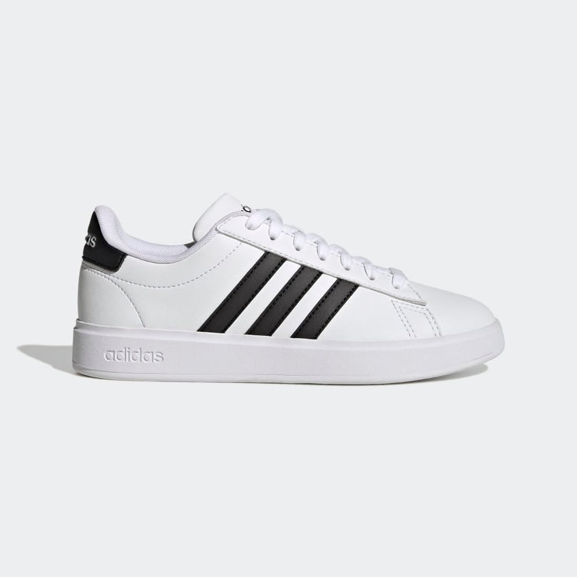 Adidas Women's Grand Court 2.0, White/Core Black/Core Black, 9.5 🍁 All In One Marketplace Canada