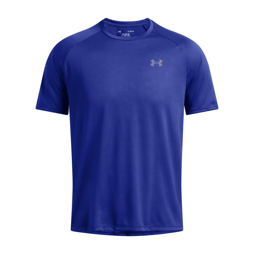 Under Armour mens Tech 2.0 Short-Sleeve T-Shirt , Royal (400)/Graphite , Large 🍁 All In One Marketplace Canada