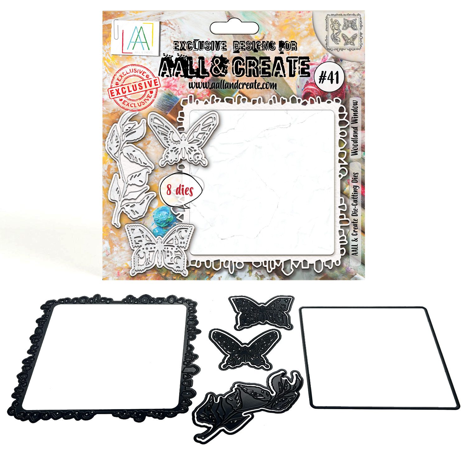 AALL and Create - Die-Cutting Die Set - Woodland Window