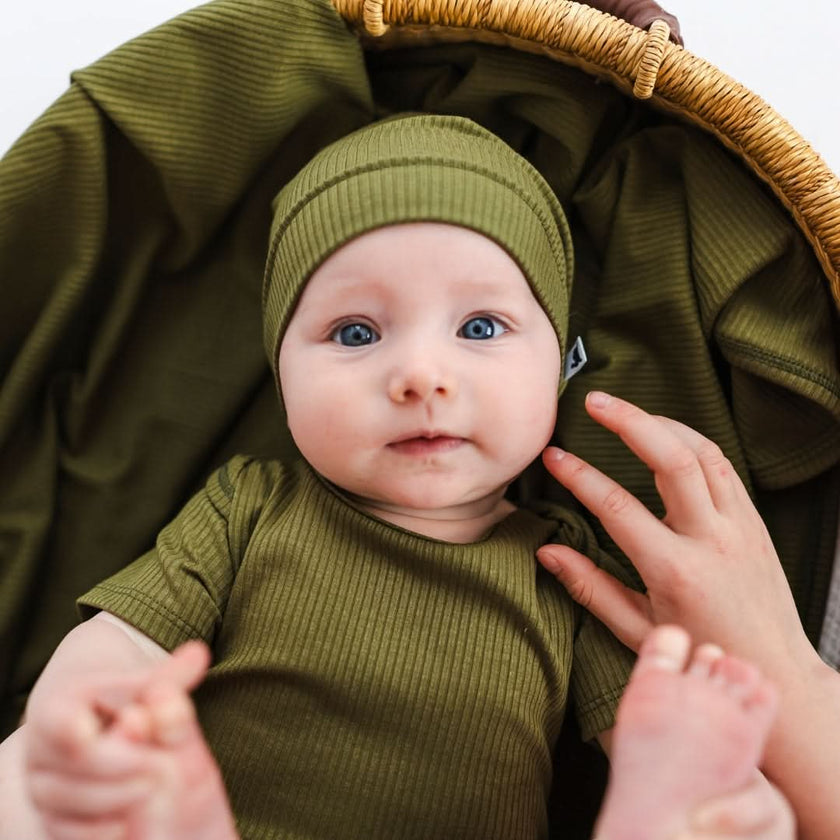 Baby/Kids' Bamboo Beanie | Palm Fronds
