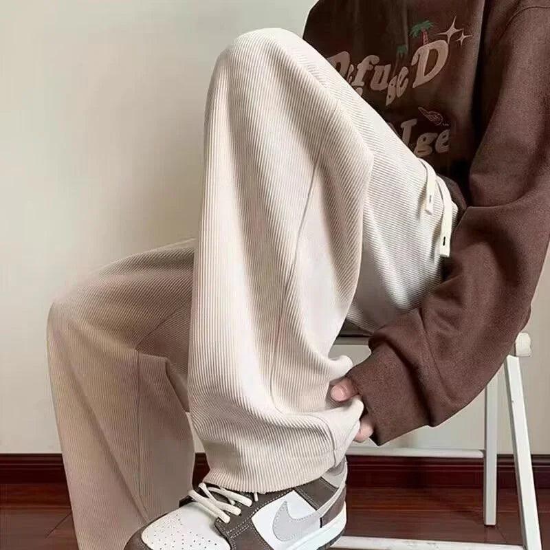 Men's Spring Drape Loose Casual Trousers