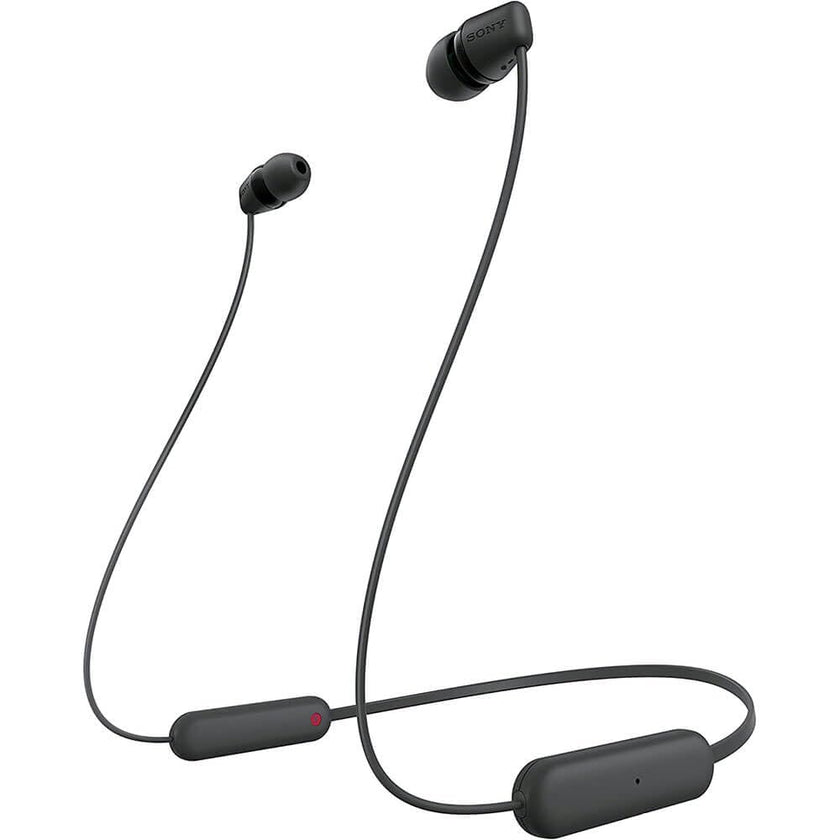 Sony WI-C100 Wireless in-Ear Bluetooth Headphones with Built-in Microphone, Black 🍁 All In One Marketplace Canada