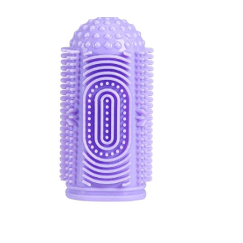 Silicone Pet Finger Toothbrush – Soft BPA-Free Dog & Cat Toothbrush for Teeth Cleaning & Gum Massage
