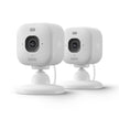 Blink Mini 2K+ (newest model) – Plug-in Home & Pet Security Camera with 2K video resolution, colour night vision, enhanced audio, motion detection – 2 cameras (White) 🍁 All In One Marketplace Canada