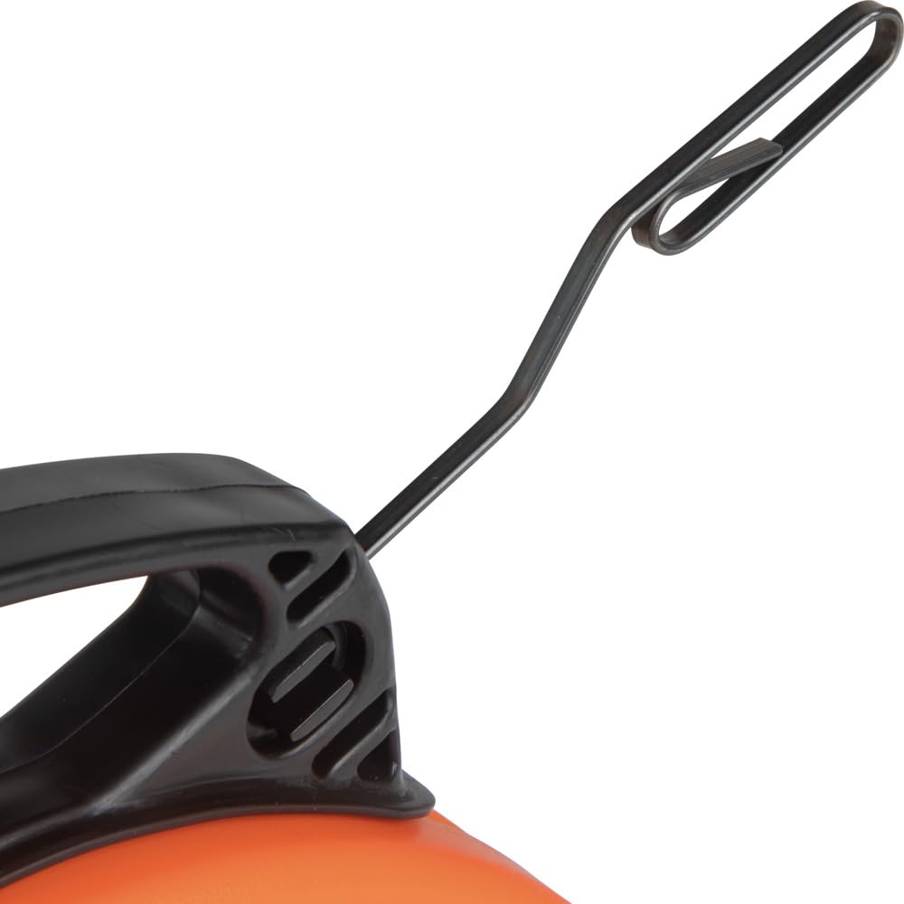 Klein Tools 56331 50-Foot Electrical Fish Tape, Steel Wire Puller with Double Loop Tip, Optimized Housing and Handle, 1/8-Inch,Orange/Black 🍁 All In One Marketplace Canada