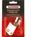 Janome Even Feed Foot With Guide (Low Shank)