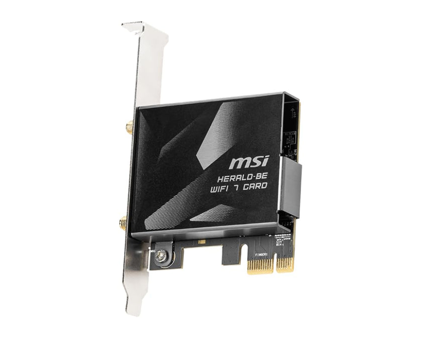 MSI Herald-BE WI-FI 7 MAX (Wi-Fi 7, 802.11BE, Bluetooth 5.4, PCIe, Multi-Link Operation Technology, External Antenna) 🍁 All In One Marketplace Canada