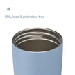 Owala SmoothSip Slider Insulated Stainless Steel Coffee Tumbler, Reusable Iced Coffee Cup, Hot Coffee Travel Mug, BPA Free 12 oz, Lakeside 🍁 All In One Marketplace Canada