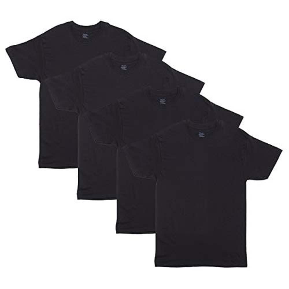 Hanes Men's 4 Pack FreshIQ Crewneck Undershirt, Assorted, Medium 🍁 All In One Marketplace Canada