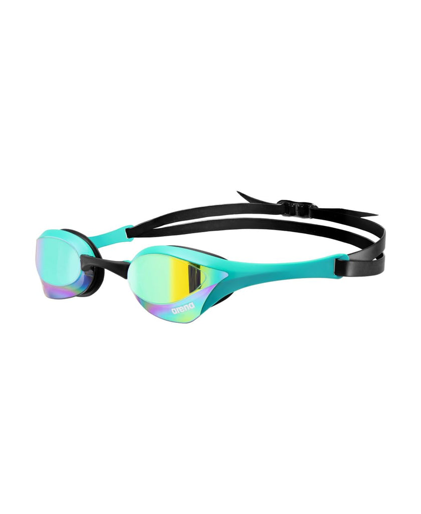 Arena Cobra Ultra Swipe Mirror Unisex Adult Racing Swimming Goggles, Swimming Pool Goggles with Curved Mirror Lenses, Anti-Fog, UV Protection, 5 Interchangeable Nose Bridges 🍁 All In One Marketplace Canada