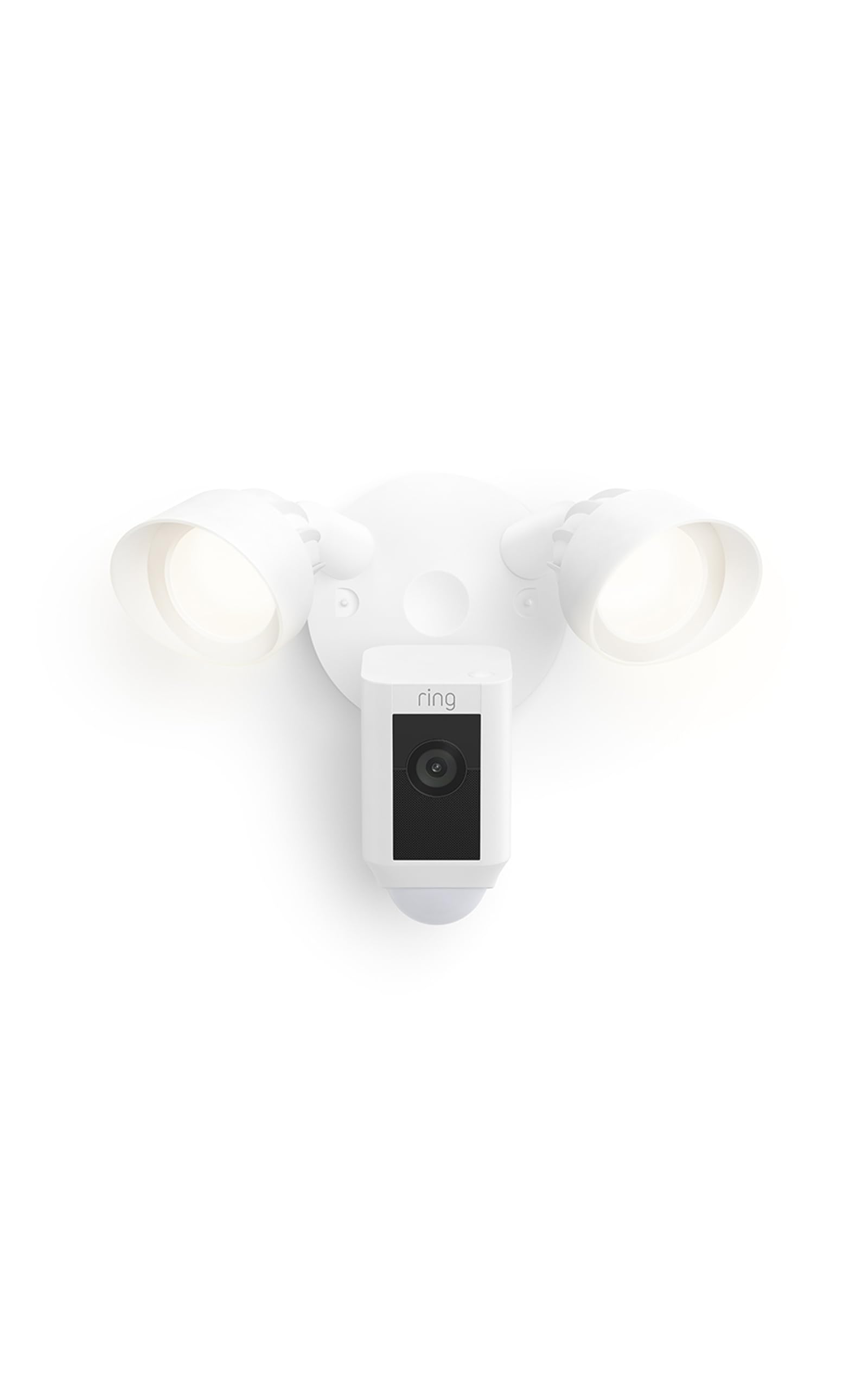 Ring Floodlight Cam Wired Plus with motion-activated 1080p HD video, White 🍁 All In One Marketplace Canada