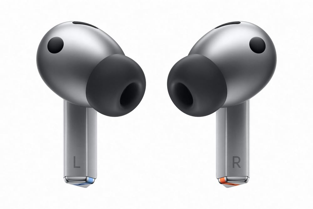 Samsung Galaxy Buds3Pro, Wireless Bluetooth Earbuds with Adaptive Noise Control, Sweat and Water Resistance, AI translator, Hi-Fi Sound, 360 Audio – Silver (CAD Version & Warranty) 🍁 All In One Marketplace Canada