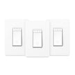 Kasa Smart Single Pole Dimmer Switch by TP-Link (HS220P3)- 2.4GHz Wi-Fi Connection Required, Dimmer Light Switch for LED Lights, Works with Alexa and Google Home, UL Certified, 3-Pack ,white 🍁 All In One Marketplace Canada