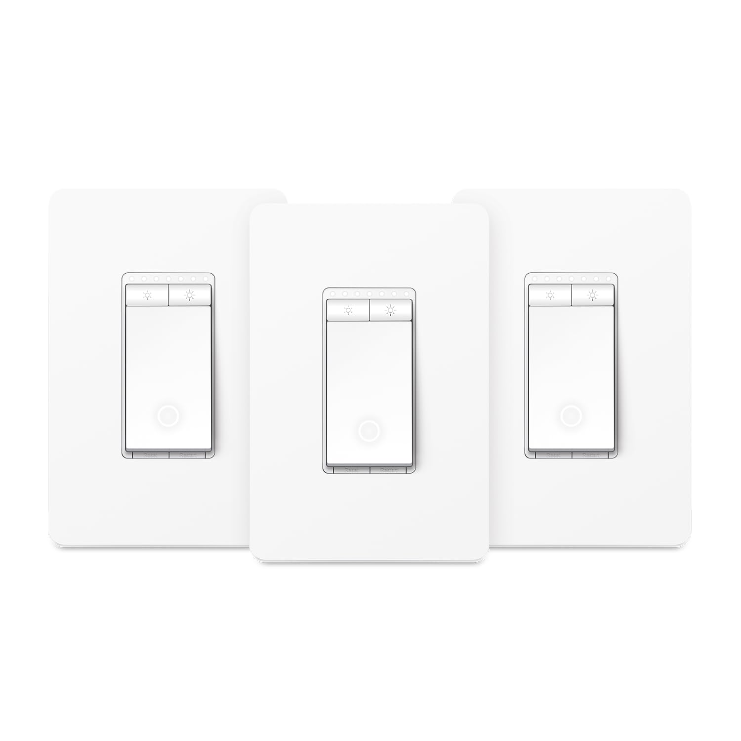 Kasa Smart Single Pole Dimmer Switch by TP-Link (HS220P3)- 2.4GHz Wi-Fi Connection Required, Dimmer Light Switch for LED Lights, Works with Alexa and Google Home, UL Certified, 3-Pack ,white 🍁 All In One Marketplace Canada