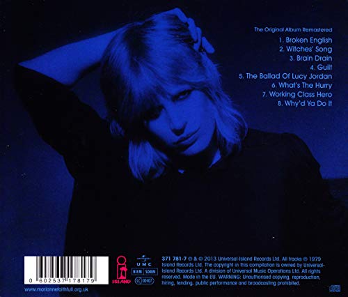 Marianne Faithfull / Broken English - CD (Used)