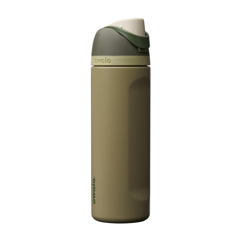 Owala FreeSip Insulated Stainless Steel Water Bottle with Straw, BPA-Free Sports Water Bottle, Great for Travel, 24 Oz, Off Road 🍁 All In One Marketplace Canada